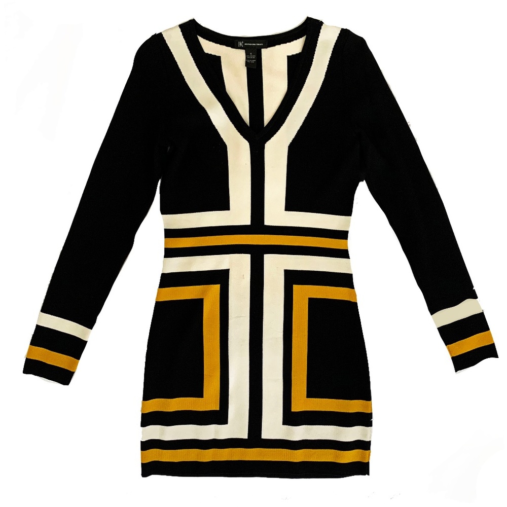 Mosaic Knit INC International Concepts Dress